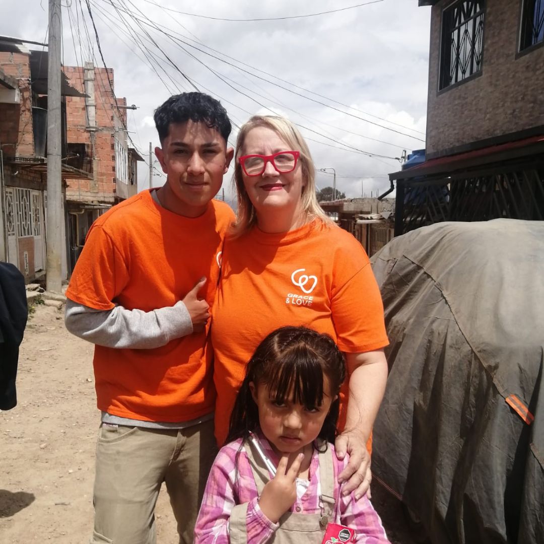 Voluntarios en Bogotá, Colombia