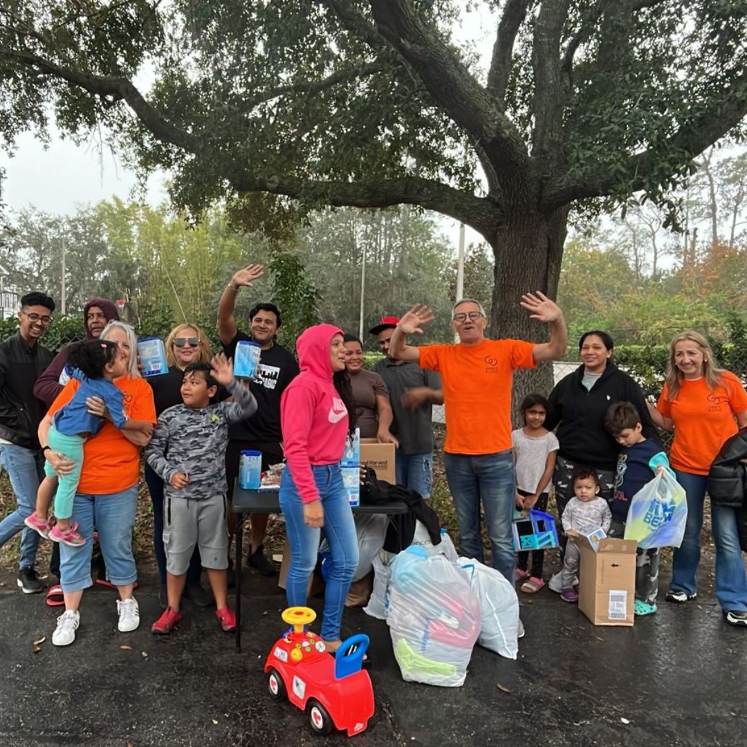 Voluntarios en Orlando, Estados Unidos