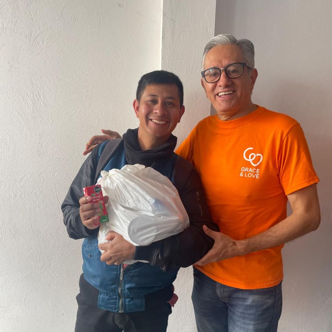 Voluntarios en Bogotá, Colombia