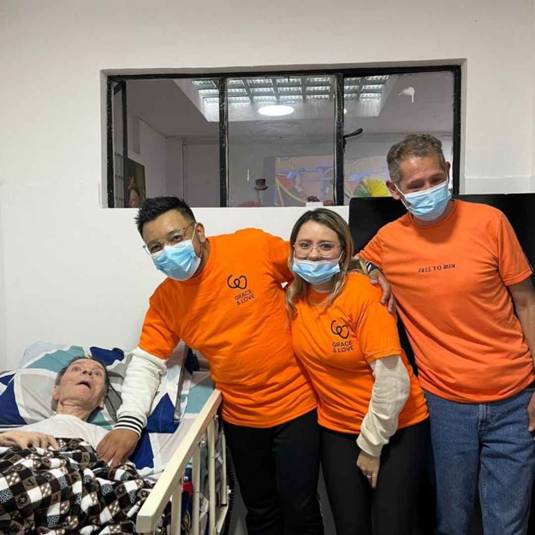 Voluntarios en Bogotá, Colombia